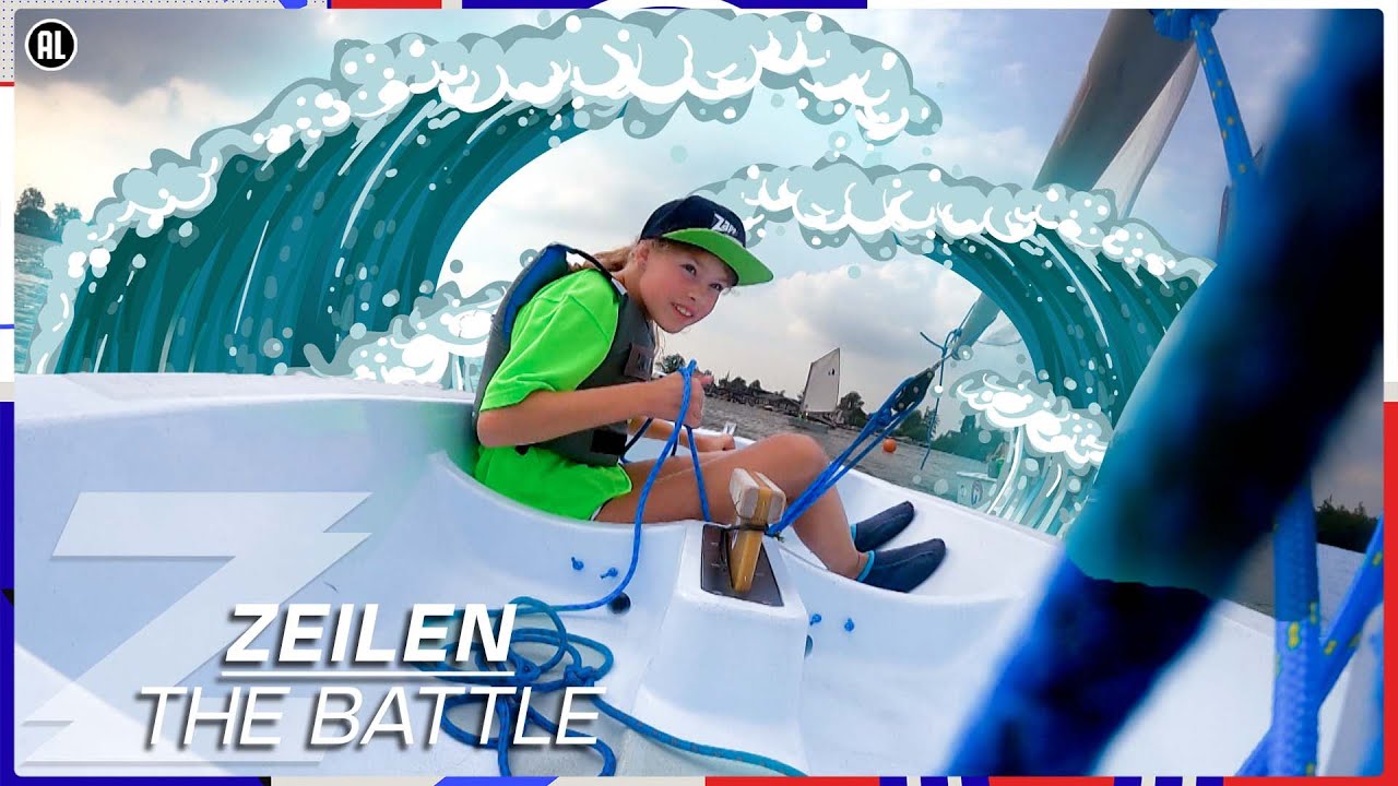 De wind blaast in de zeilen!⛵️ | The Battle zeilen | Zappsport