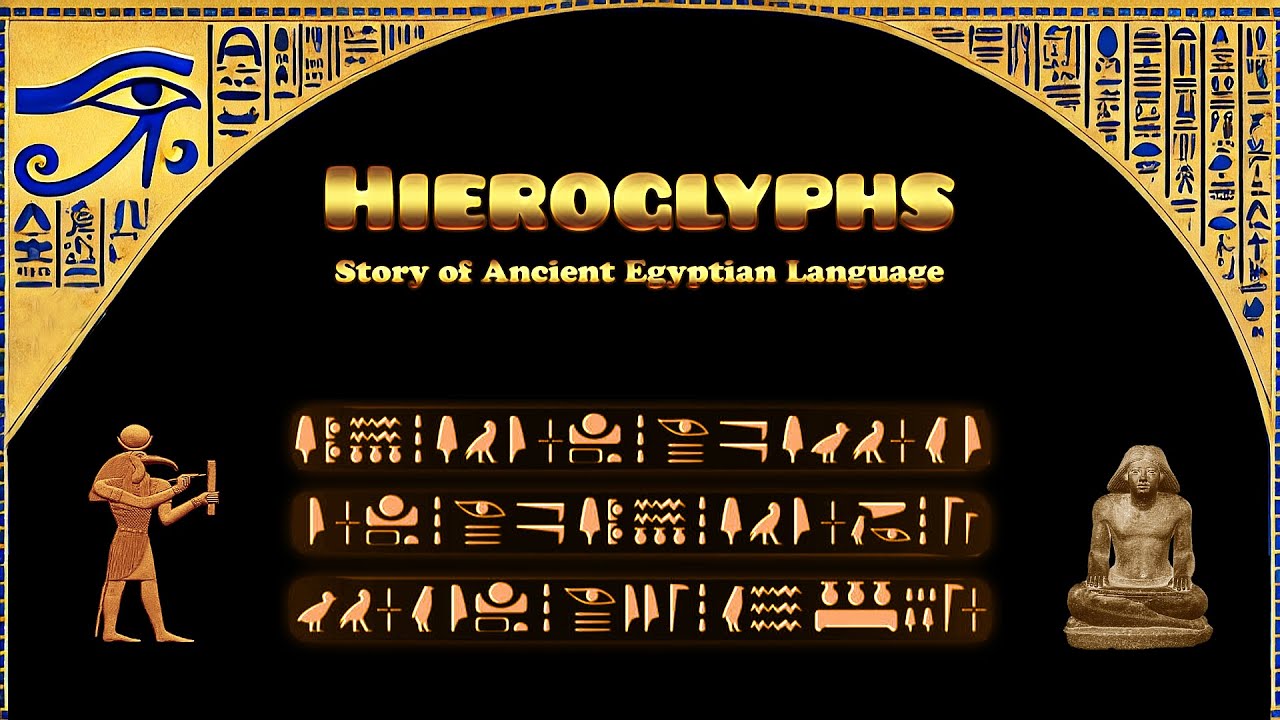 Hieroglyphs and The story of Ancient Egyptian Language