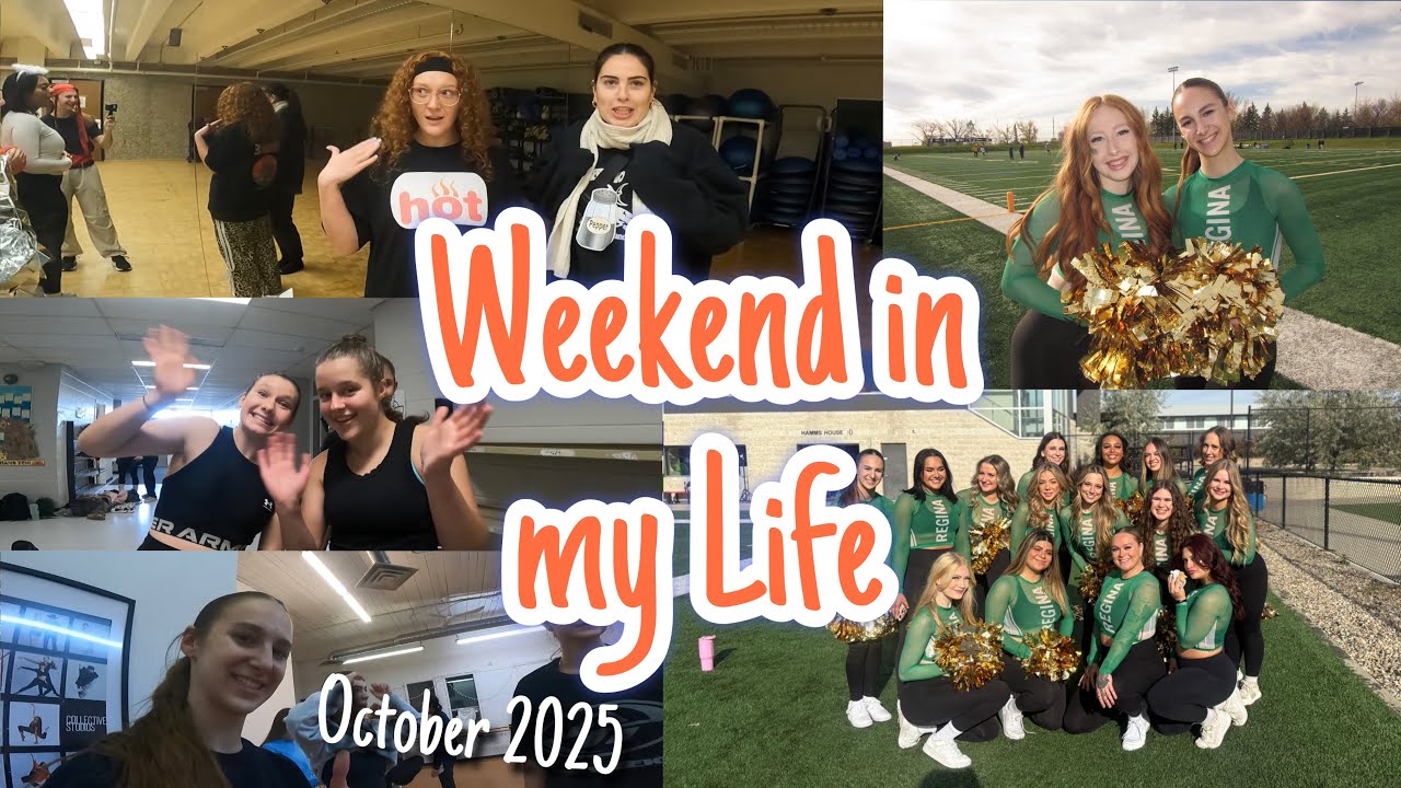 Weekend in my life (Football game, dance rehersal, halloween costumes, and more) | Victoria Vlogs