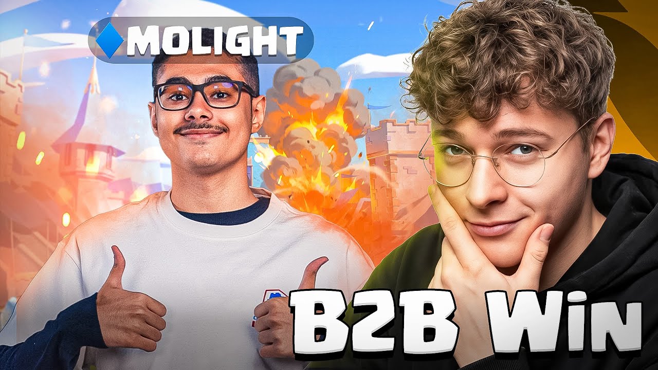 🏆B2B WIN vs MOHAMED LIGHT im KAMPF um PLATZ 1 der WELT | Clash Royale