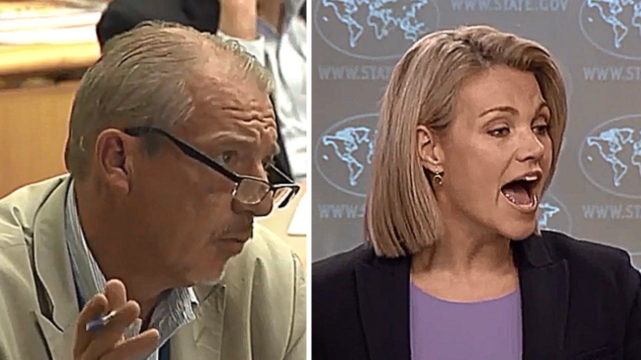 Heather Nauert GOES OFF On Reporter Over ROHINGYA Question At State Department Press Briefing !!!