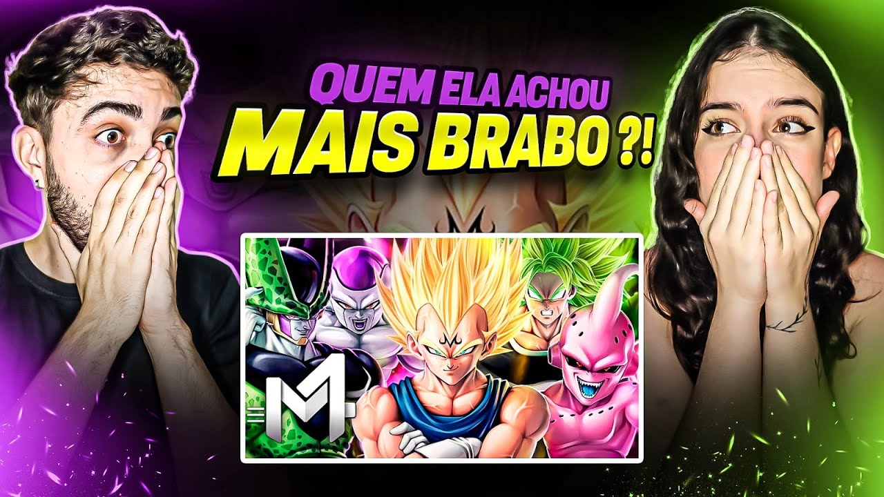 CONHECENDO os Vilões (Dragon Ball Z) - Poder | M4rkim REACT