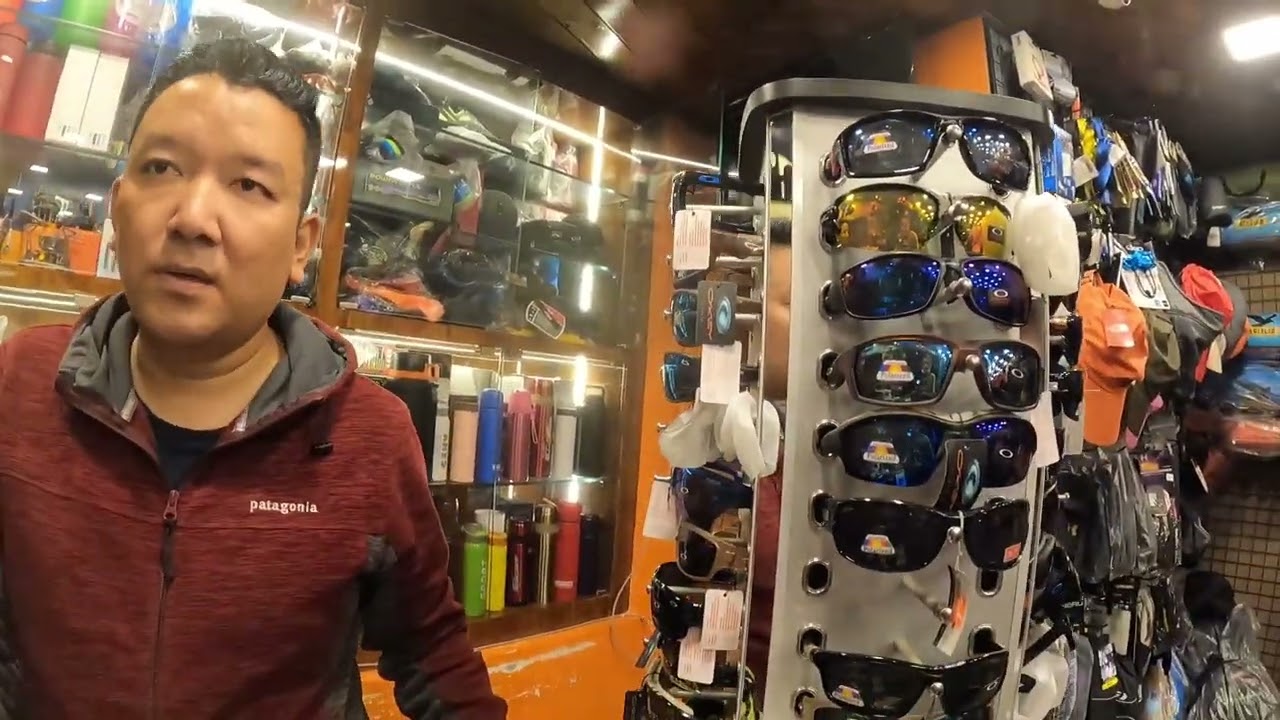 Visiting off road gears outdoor equiment store (Darjeeling )