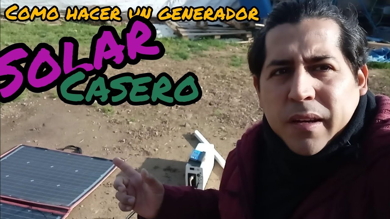 Como hacer un generador solar CASERO