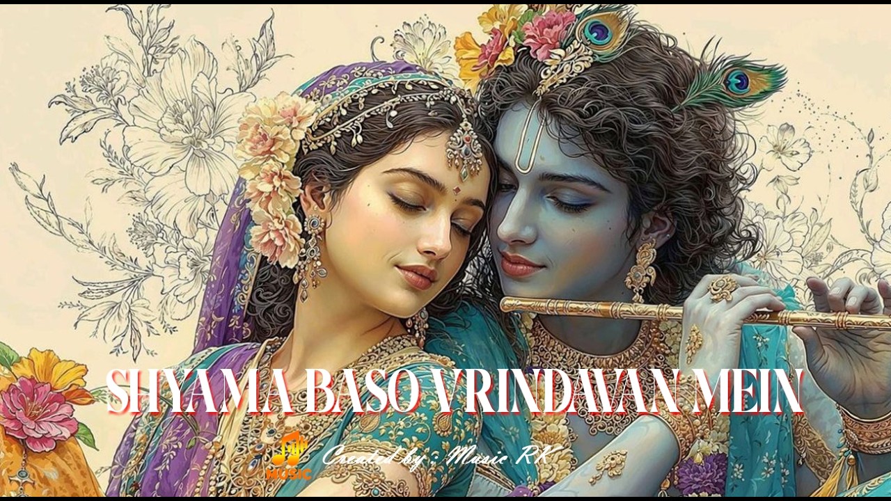 SHYAMA BASO VRINDAVAN MEIN NEW SONG | CREATED BY: Music RM - A.I. | Lo-fi Song