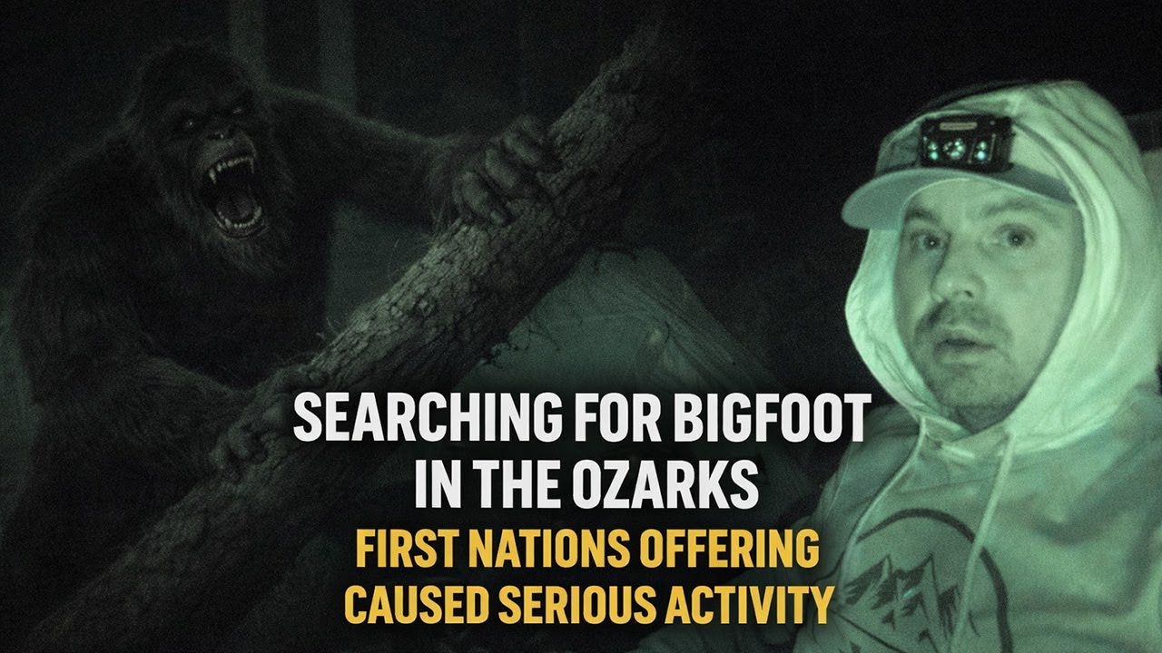 SEARCHING FOR BIGFOOT IN THE MISSOURI OZARKS FIRST NATIONS OFFERING TRIGGERED ACTIVITY (FILM)