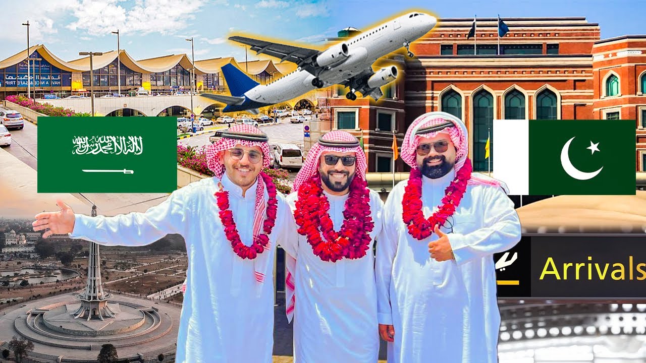 Saudis🇸🇦in Pakistan - Madina to Pakistan 🇵🇰 Lahore Day 01 | Full Enjoyment 😂