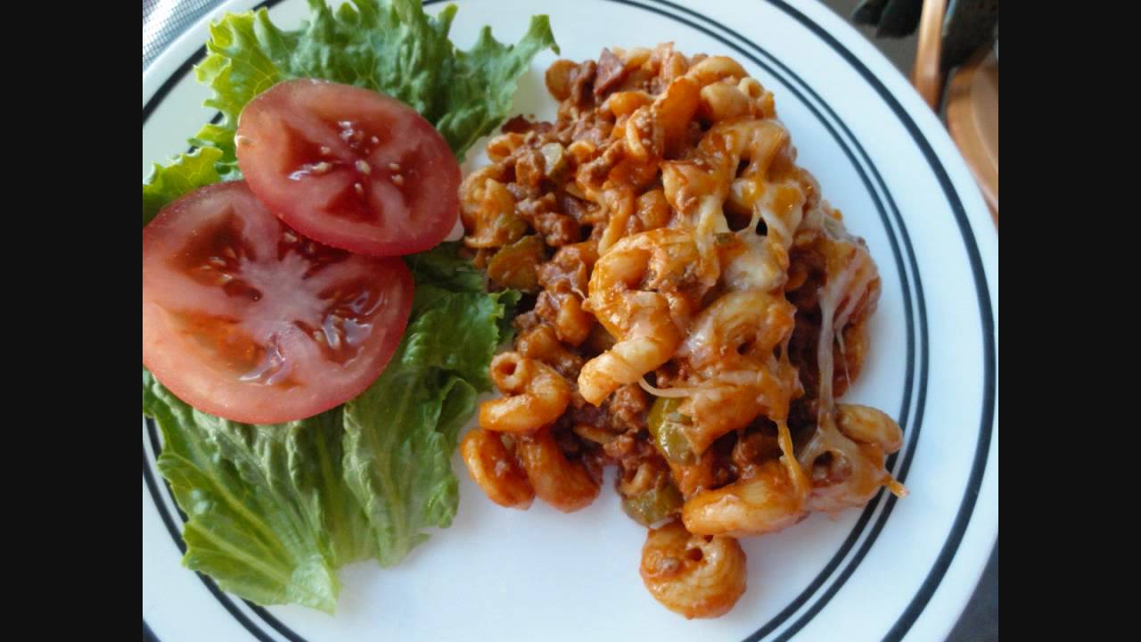 Bacon Cheeseburger Pasta Casserole