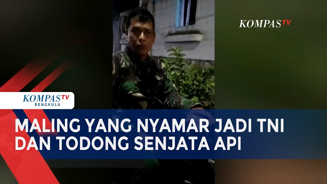 Maling yang Nyamar Jadi TNI dan Todong Senjata Api ke Warga di Pematangsiantar Ditangkap