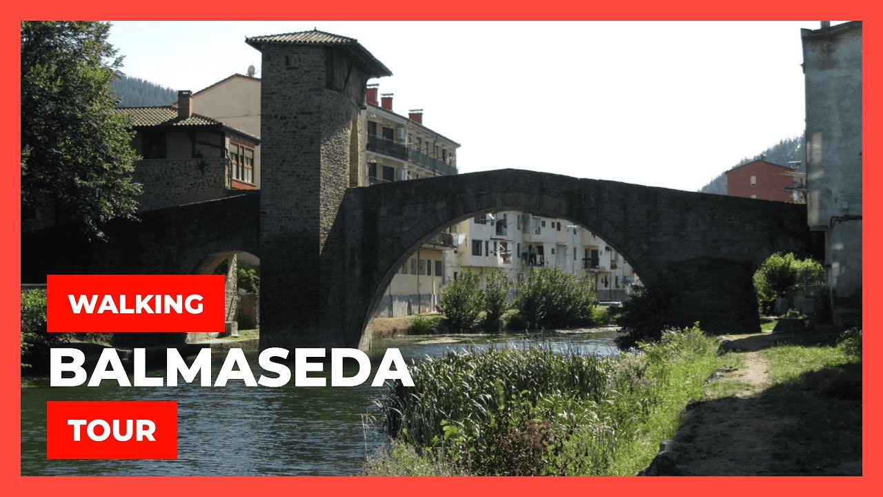 Walking tour Balmaseda | North of Spain [4K]