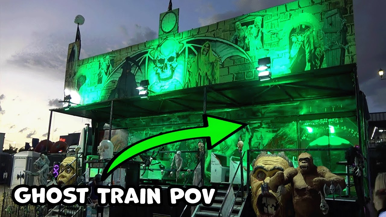 Ghost Train Ride POV - QLD State Fair, Gold Coast Australia (Feb 2021)  🇦🇺