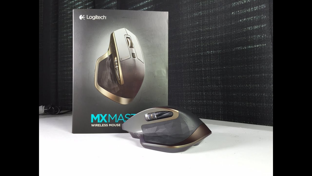 Logitech MX Master Wireless Laser Mouse Unboxing And First Look.!!!