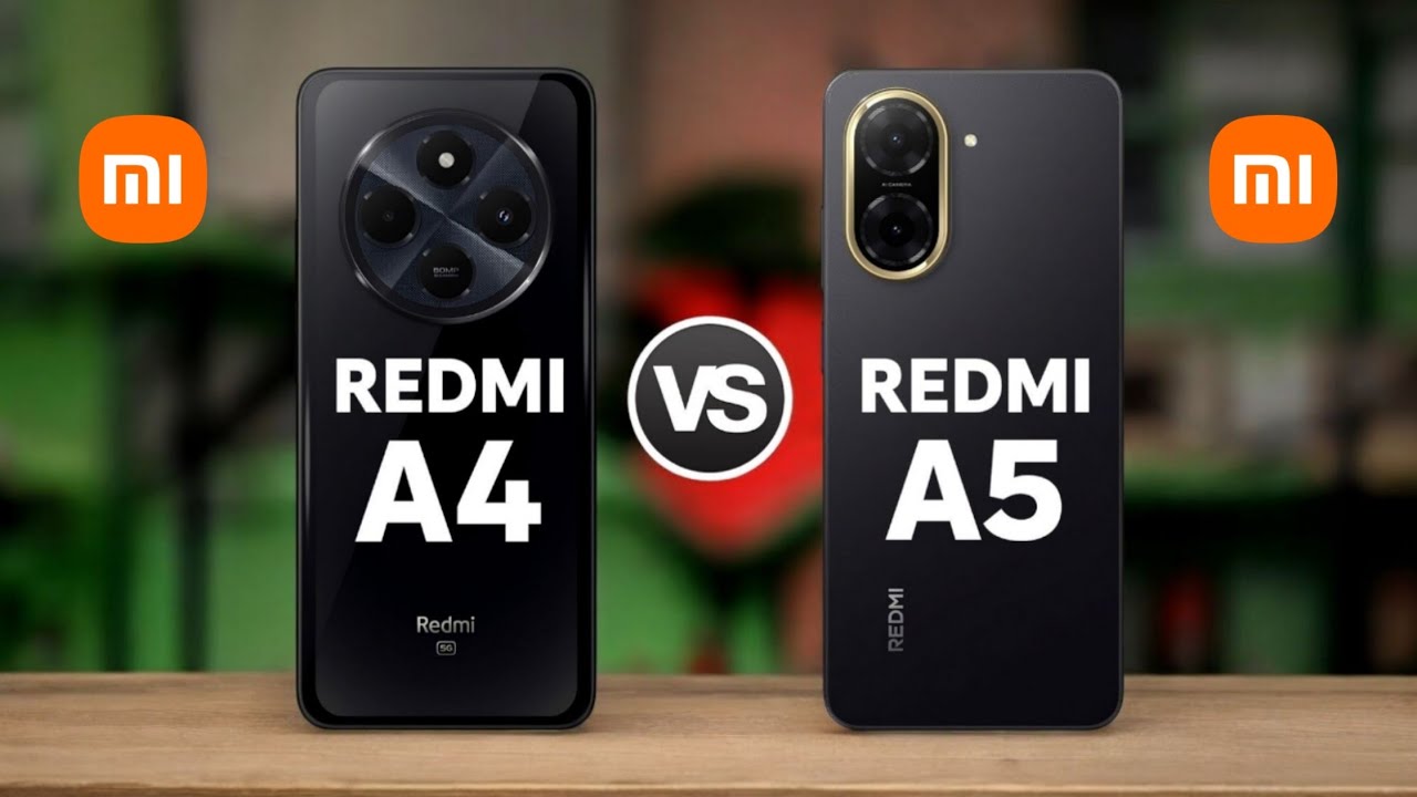 Redmi A4 5G Vs Redmi A5 4G