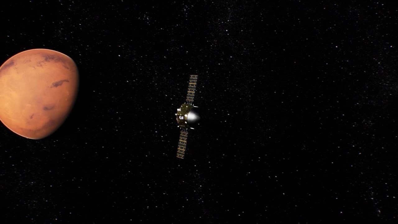 GLOBALink | China releases video of Tianwen-1's entry into Mars orbit
