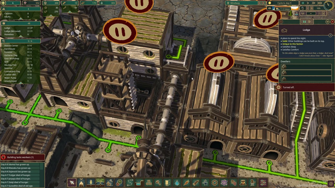 Recovering from the dry seasons in Timberborn Hard 3