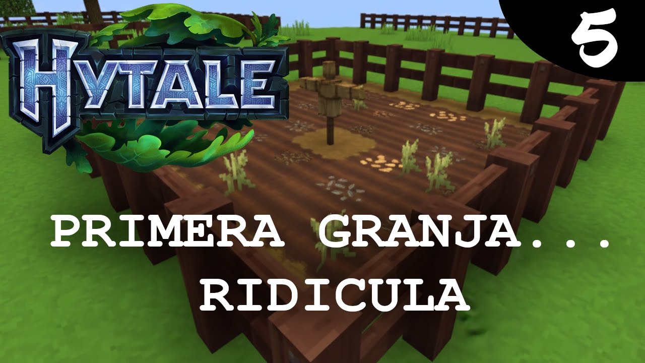MI PRIMERA GRANJA... | HYTALE Gameplay Español #5