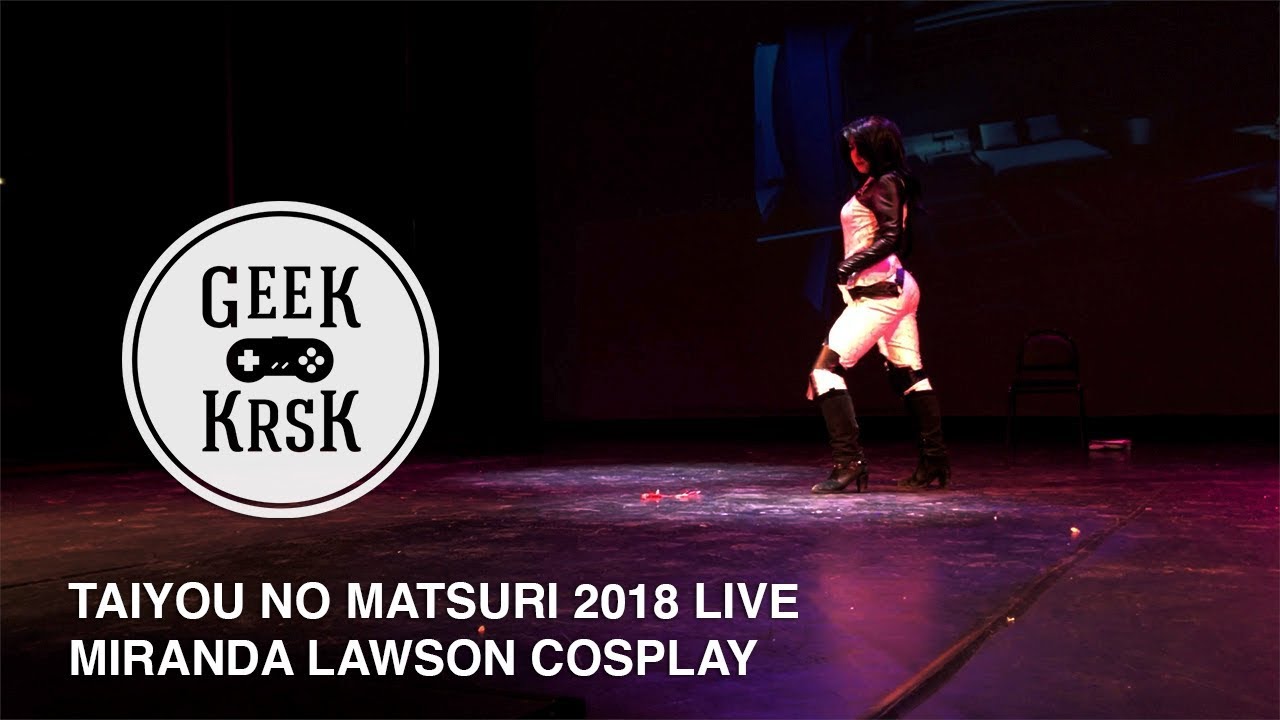 Taiyo no Matsuri 2018 LIVE: Miranda Lawson cosplay