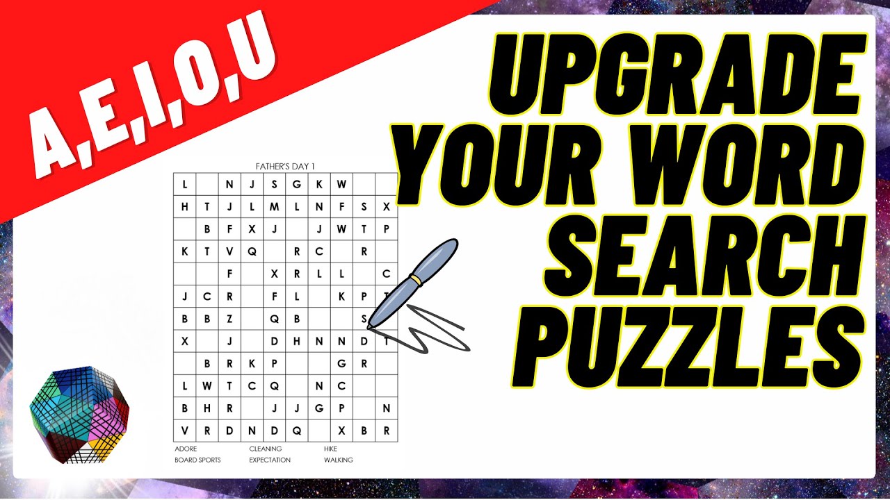 POWERPOINT WORDSEARCH PUZZLE GENERATOR -  MISSING VOWELS, FIRST LETTERS