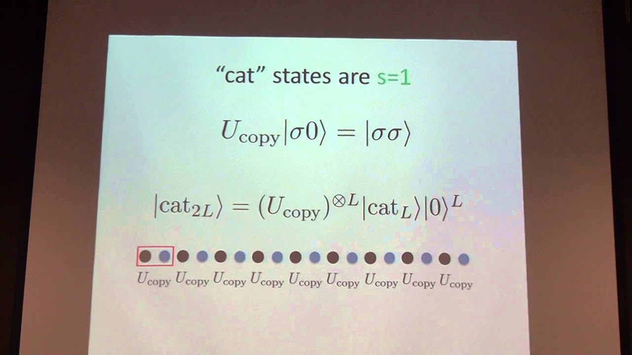 Brian Swingle, Renormalization Group Constructions of Quantum Phases of Matter III Part I