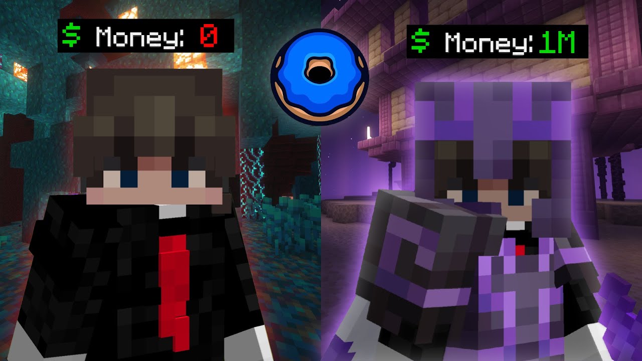 ICH VERSUCHE 1 MIO MONEY AUF DONUT SMP ZU BEKOMMEN