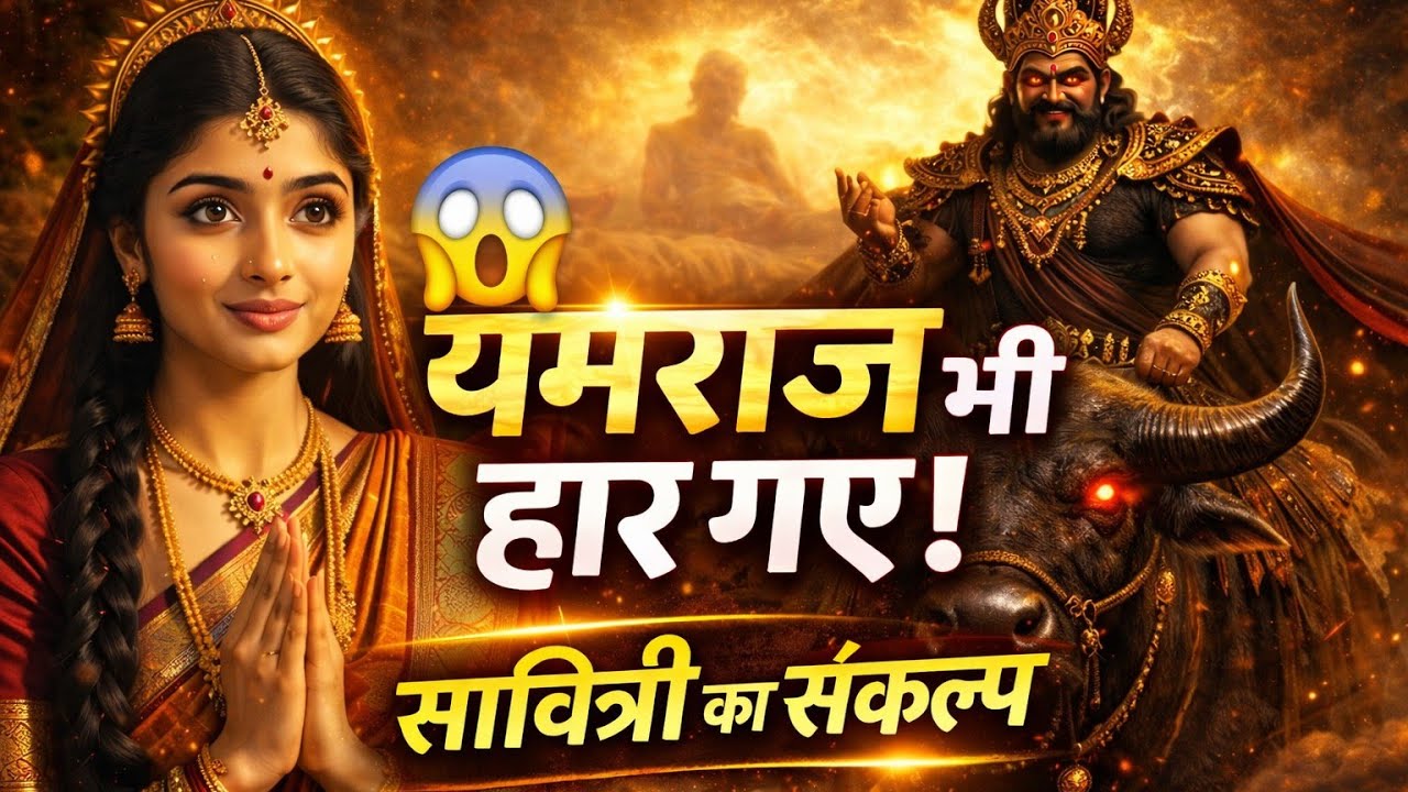 सावित्री सत्यवान की कथा 😱 | Story of Savitri and Satyavan🔥 | Full Story