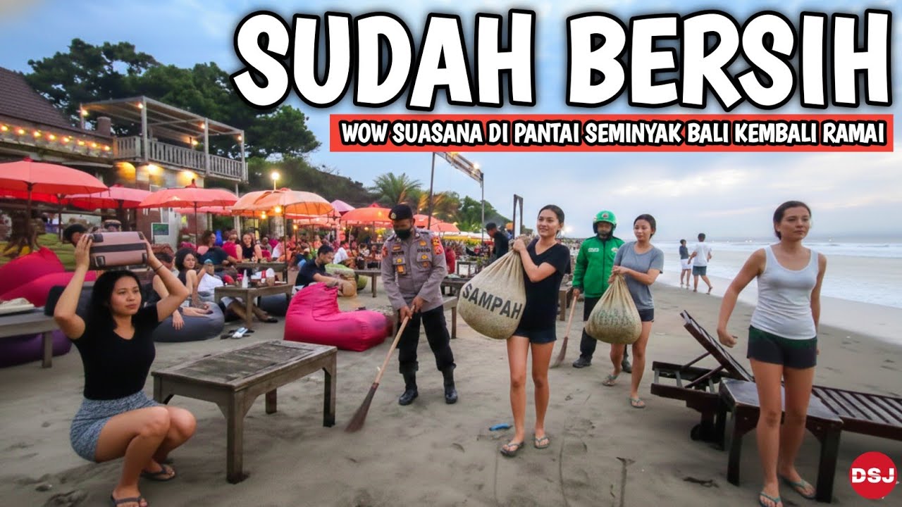Kondisi Pantai di Bali sekarang : Pantai seminyak Balu