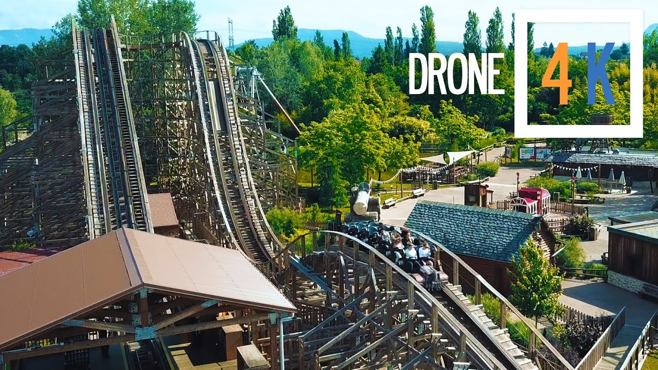 Timber - Walibi Rhône Alpes (Drone 4K)