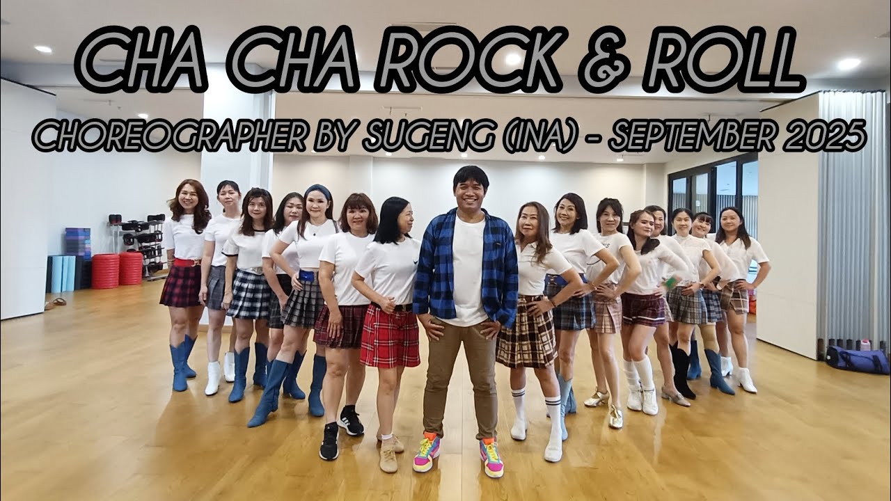 Cha Cha Rock&Roll//Line Dance/Coach Sugeng //W'troops 