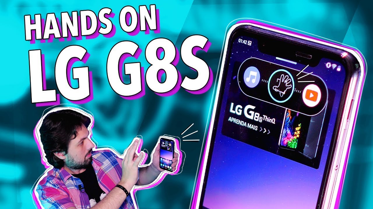 LG G8S E OS GESTOS CABULOSOS! (HANDS ON)