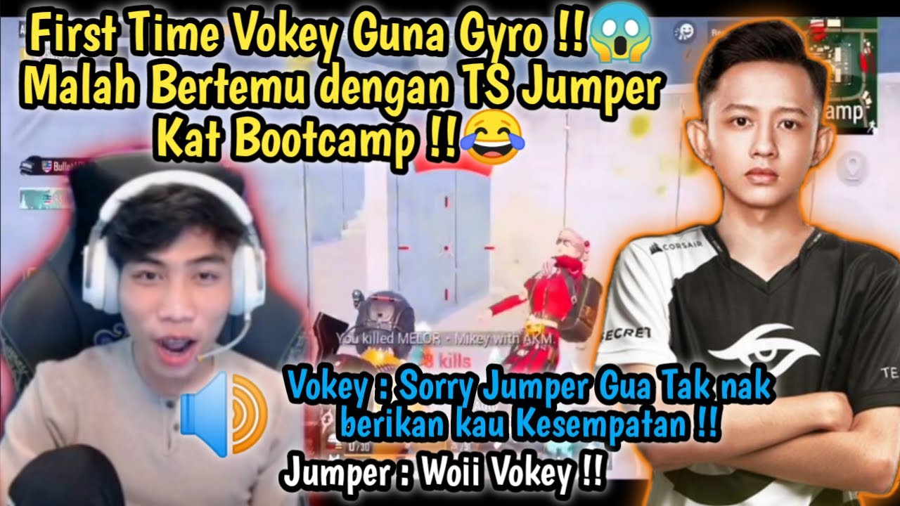 First Time Vokey Guna Gyro !!😱 Malah Bertemu dengan TS Jumper Kat Bootcamp !!😂