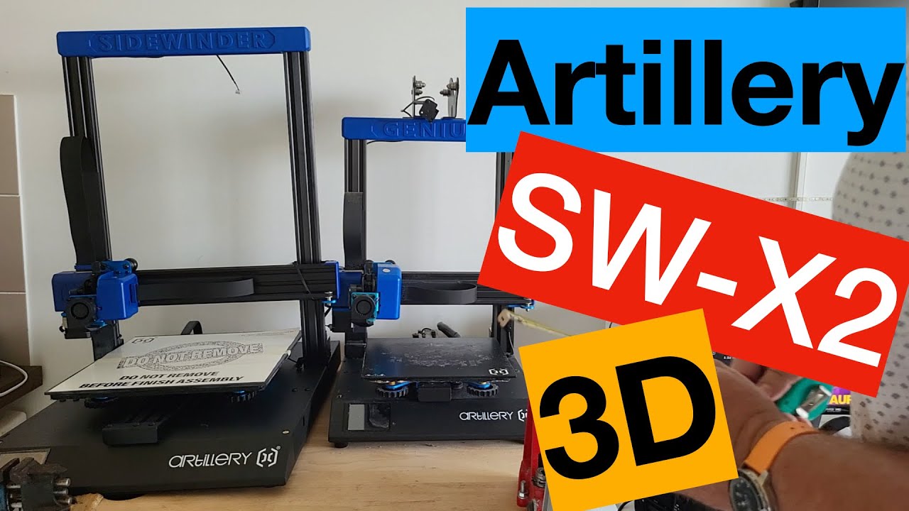 Review Of The Artillery Sidewinder X2 3D Printer.