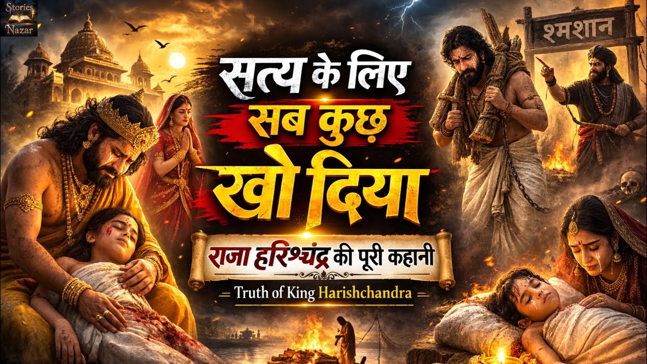 सत्य के लिए सब कुछ खो दिया | राजा हरिश्चंद्र की पूरी कहानी | Truth of King Harishchandra 