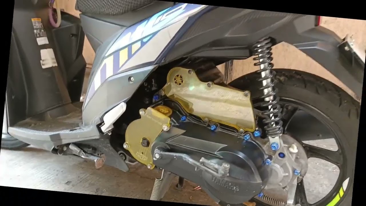 Mio i 125 / M3 Acrylic Crankcase and Airbox Cover 😍👍