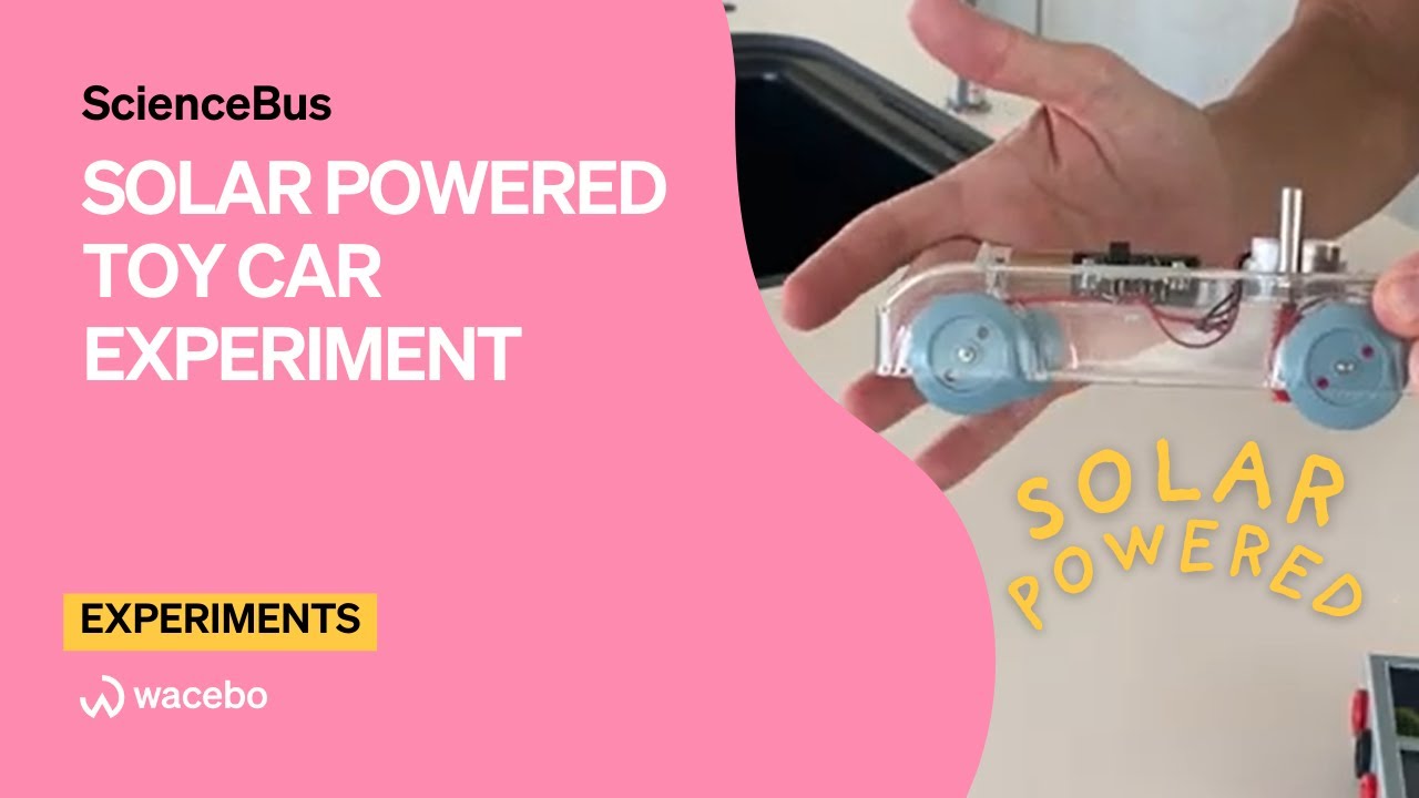 ScienceBus / Solar Powered Toy Car Experiment for students with our mobile laboratory