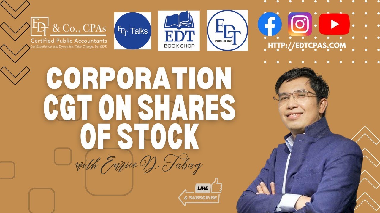 CORPORATION - CGT on Shares of Stock