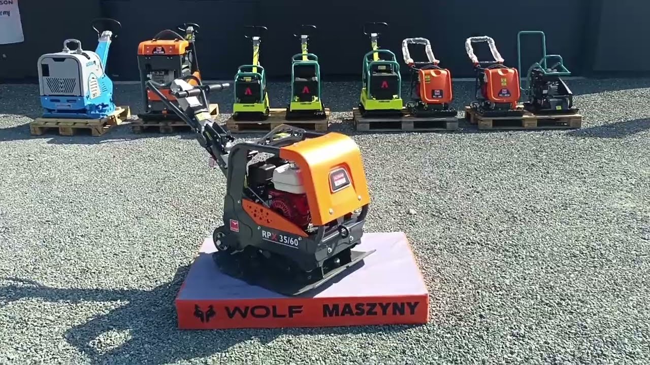 WOLF MASZYNY- Zagęszczarka rewersyjna Altrad Belle RPX 35/60 Honda- Skoroszów 79, 55100 Trzebnica