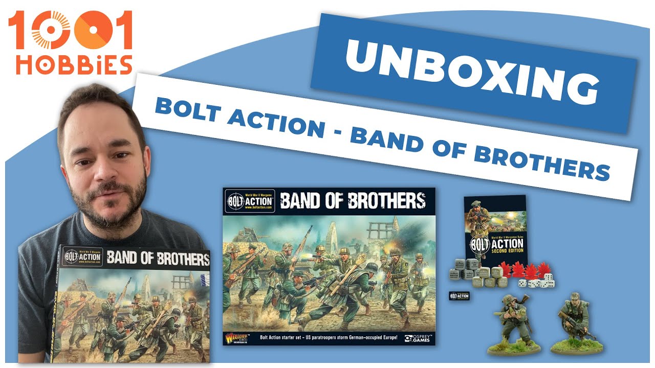 Découverte de la boîte de démarrage Bolt Action - Band of Brothers de Warlord Games
