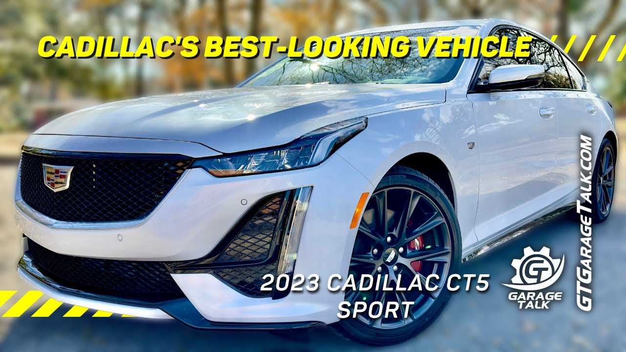 Cadillac CT5 Sport 2023 года: красивый и роскошный седан среди множества кроссоверов