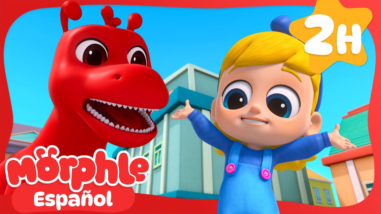 Jugando al Escondite con Dinosaurios | Mila y Morphle | Dibujos animados