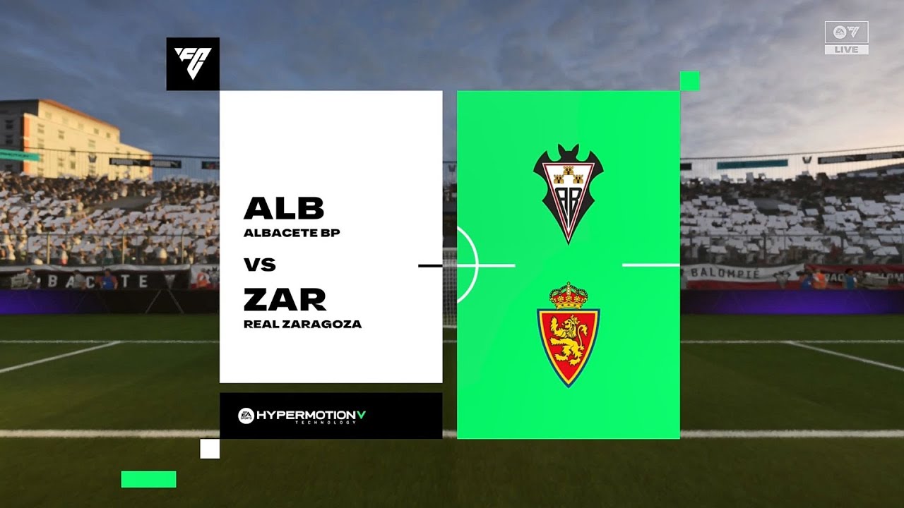 EA Sports FC 26 | Albacete vs Real Zaragoza - La Liga 2 | Gameplay PS5