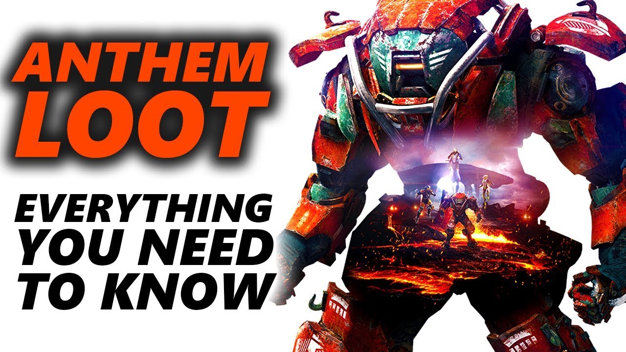 ANTHEM LOOT System Analysis | ANTHEM LOOT & Equipment Details