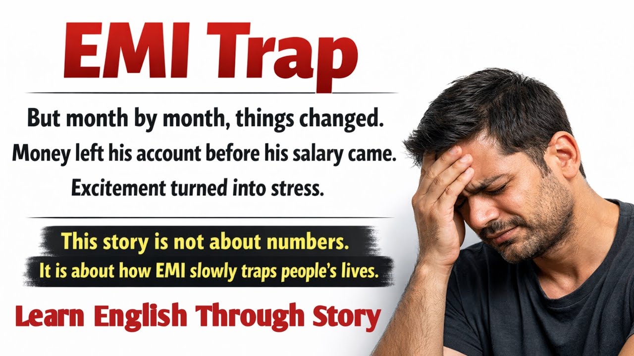 This Is How EMI Silently Ruins Lives | Learn English Through Story | Graded Reader 