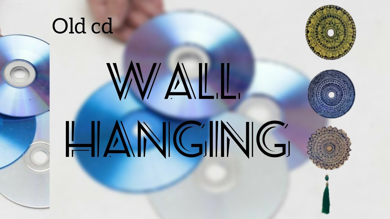 How to make Old CD wall hanging at home | DIY | Best out of waste |