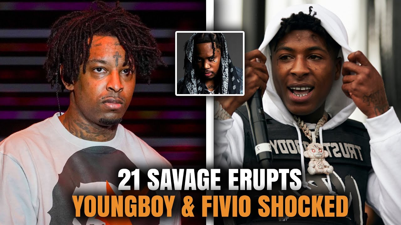 21 Savage ERUPTS at NBA YoungBoy & Fivio Foreign Over ‘F The Streets’ Diss!