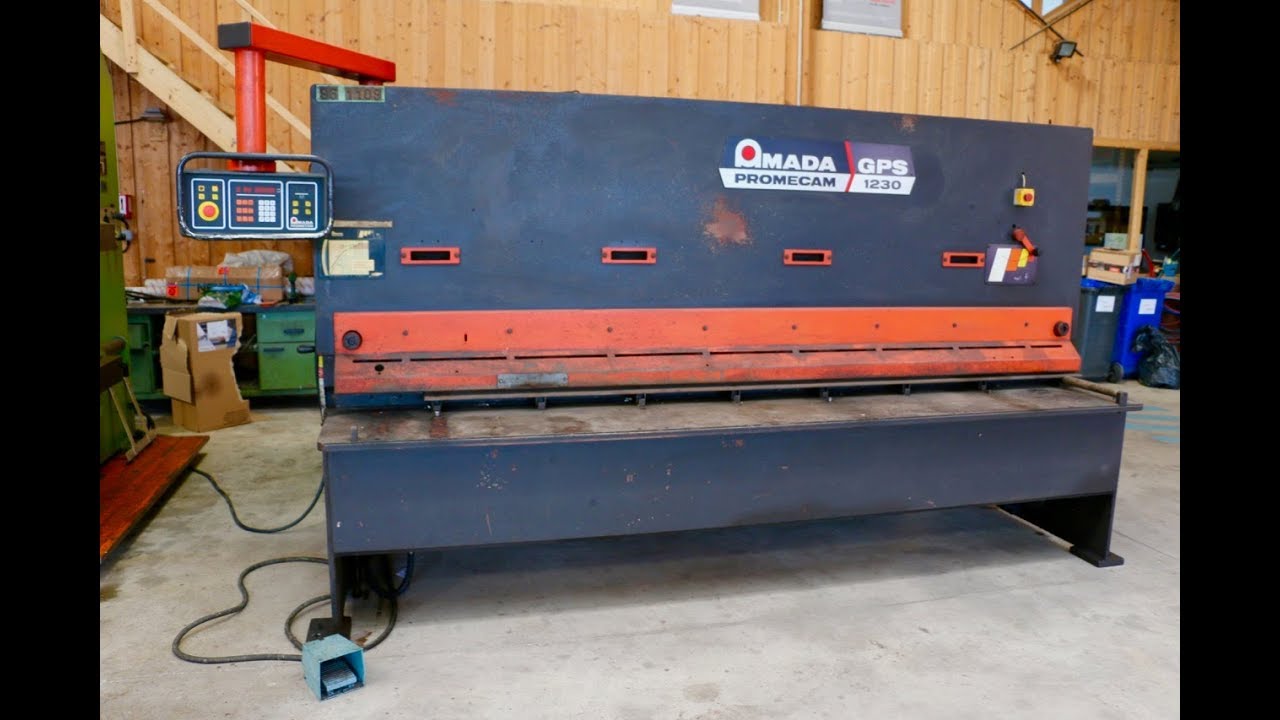Cisaille AMADA CN GPS 1230 occasion