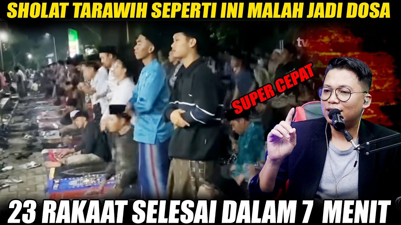 Sholat Tarawih Terlaknat, Merusak Ramadhan Sholatnya Siasia 