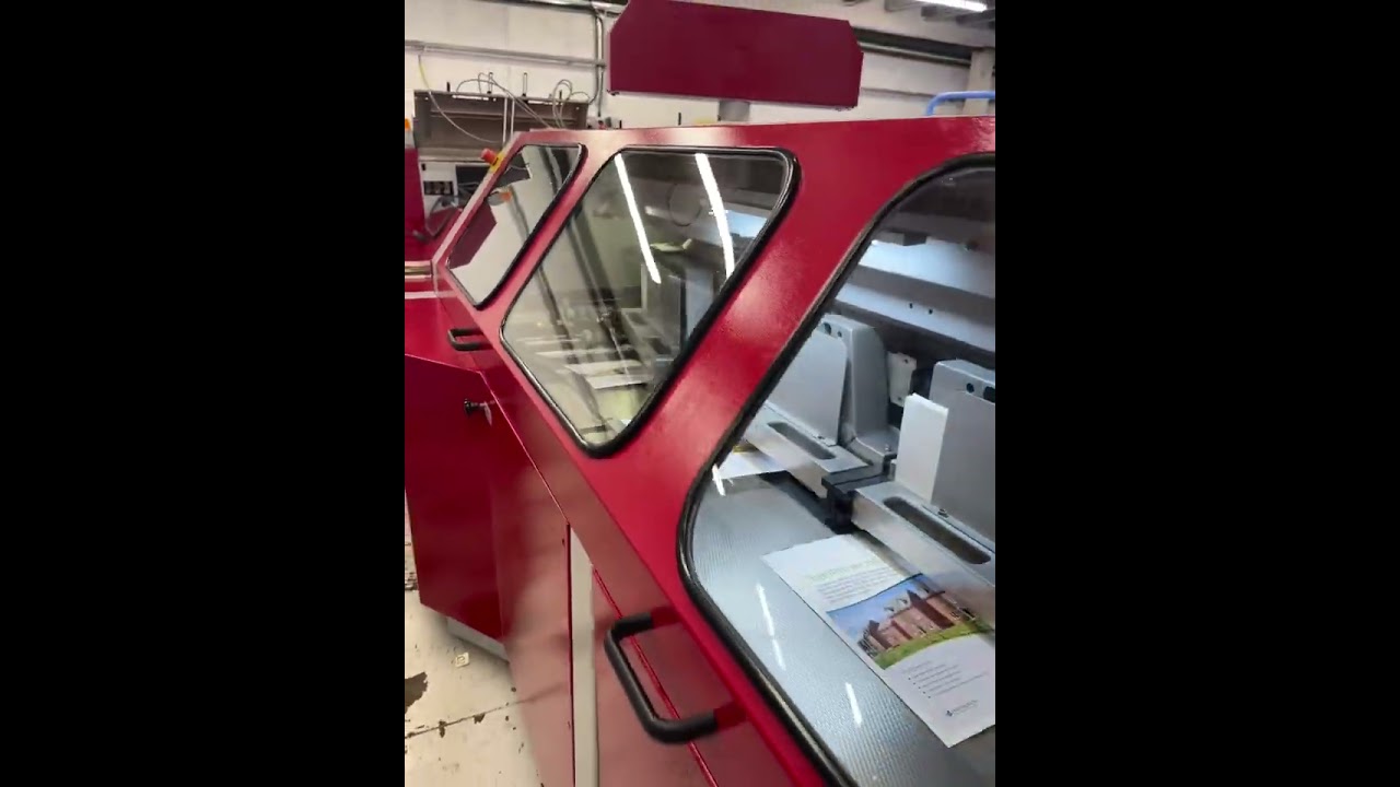 Muller Martini Acoro A5 Running Under Testing