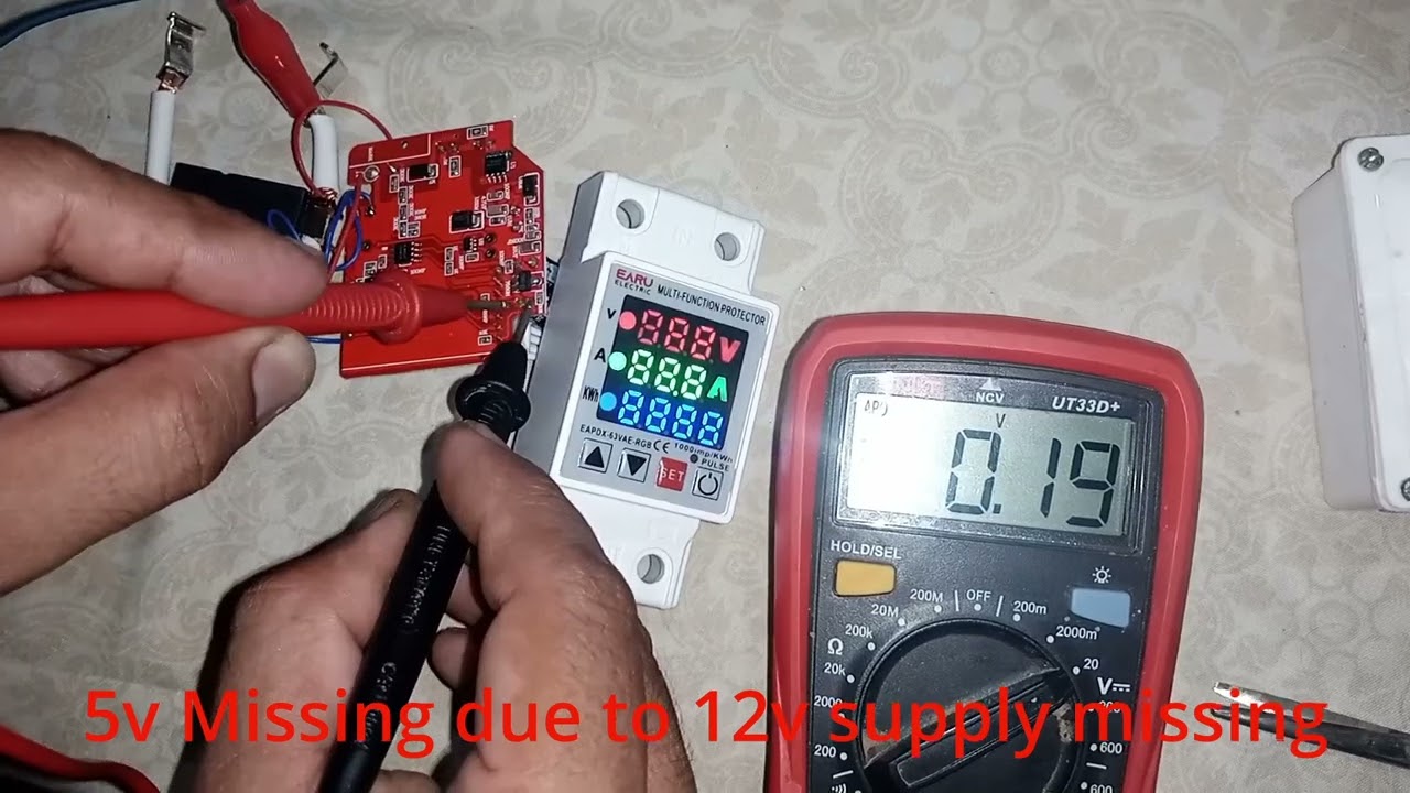 Adjustable over and under voltage protection device repair