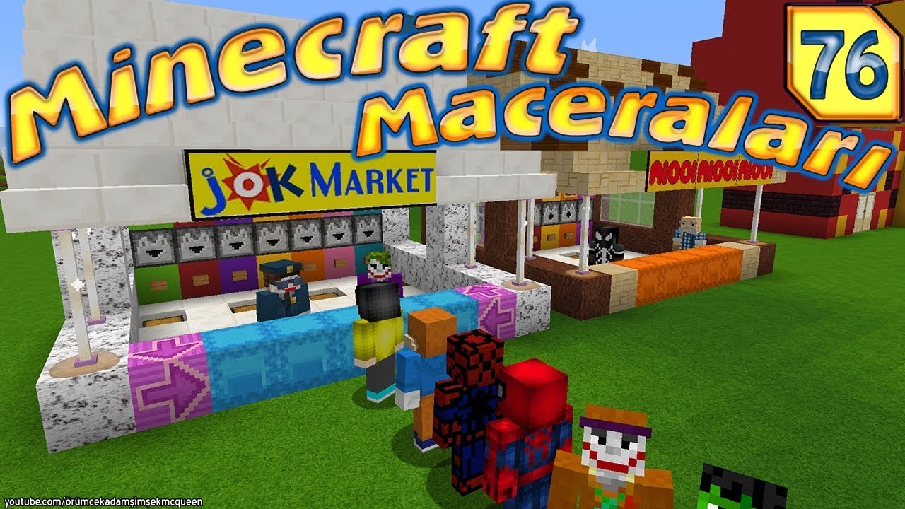 Yeni Bir Süper Kahraman Doğuyor (Minecraft Maceraları Örümcek Adam)