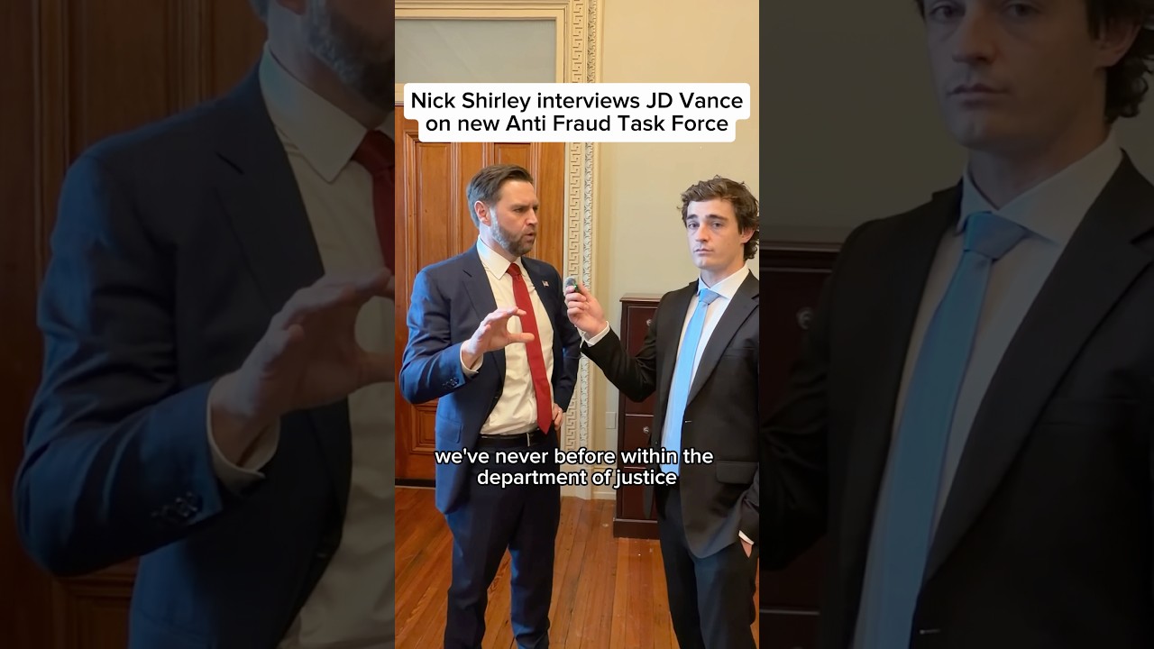 Nick Shirley interviews JD Vance on Fraud
